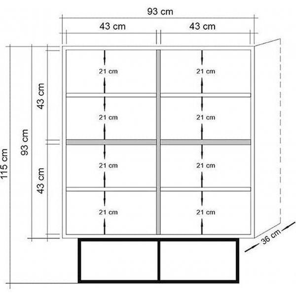 Armoire Quantum Mosaic - Pin Armoire Quantum Mosaic - Pin