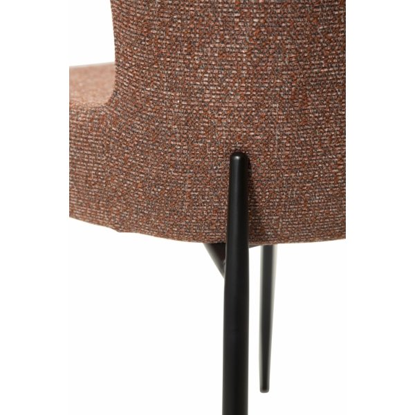 Chaise de salle  manger Glam - Boucle rouge