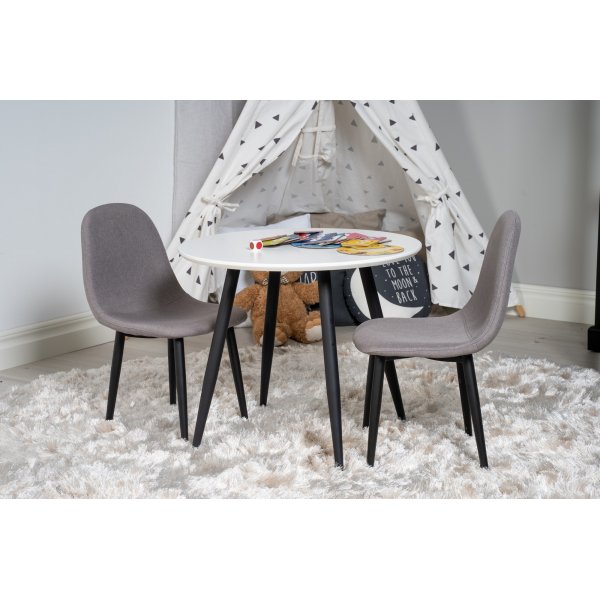 Bridge matstol XXS - Gr sammet