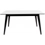 Copenhagen Matbord - Vit/svart - 150/230x95