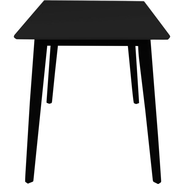 Table à manger 120x70 cm noire - Vojens Table à manger 120x70 cm noire - Vojens