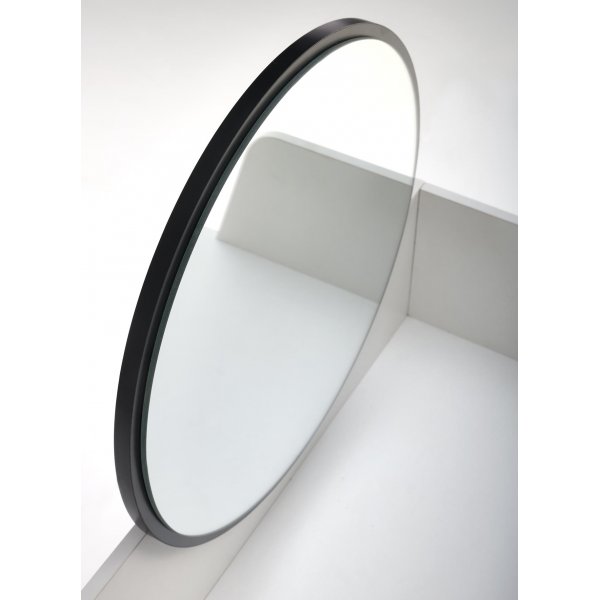 Agnes kaptafel 80 x 42 cm - Wit/zwart Agnes kaptafel 80 x 42 cm - Wit/zwart