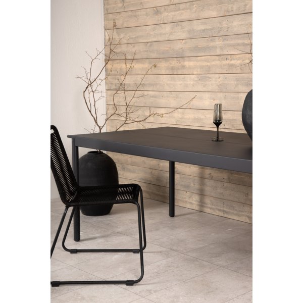 Modena matbord 200 x 100 cm - Svart