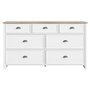 Ingatorp sideboard - Ek/vit