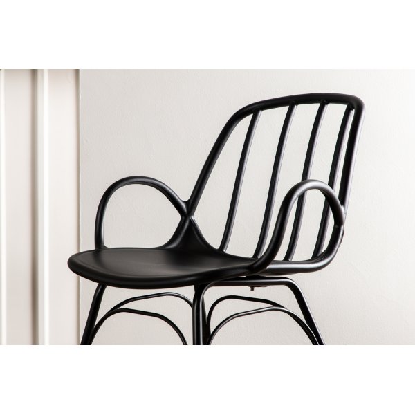 Chaise de salle à manger Dyrön - Noir Chaise de salle à manger Dyrön - Noir