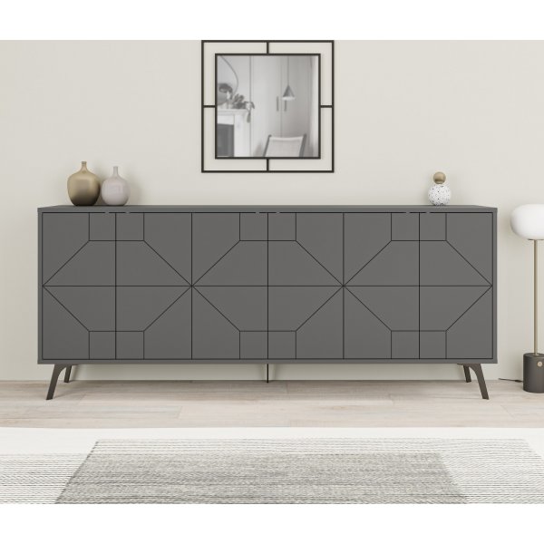 Buffet Dune 184 cm - Anthracite Buffet Dune 184 cm - Anthracite