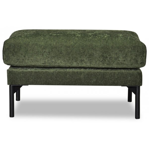 Pouf Smilla 70x60 cm - Chenille vert foncé Pouf Smilla 70x60 cm - Chenille vert foncé