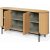 Rotto dressoir 167 cm - Vicenza eiken/zwart