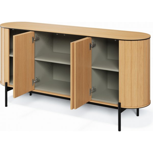 Buffet Rotto 167 cm - Chne Vicenza/noir