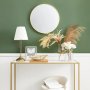 Lejla konsolbord 100 x 35 cm - Vit/guld