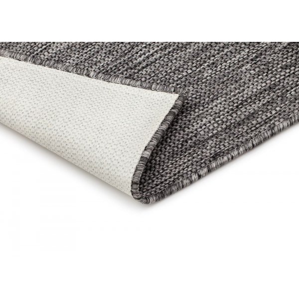 Flatvävd matta Sandby Stjärna - Grå/svart Flatvävd matta Sandby Stjärna - Grå/svart