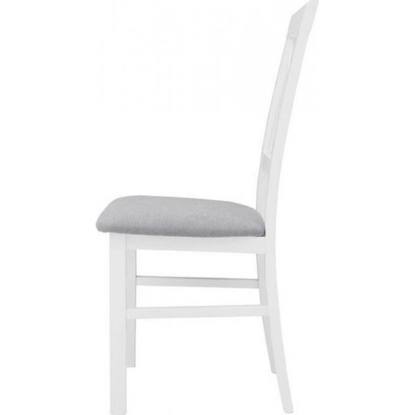 Chaise de salle  manger Allan - Gris/blanc
