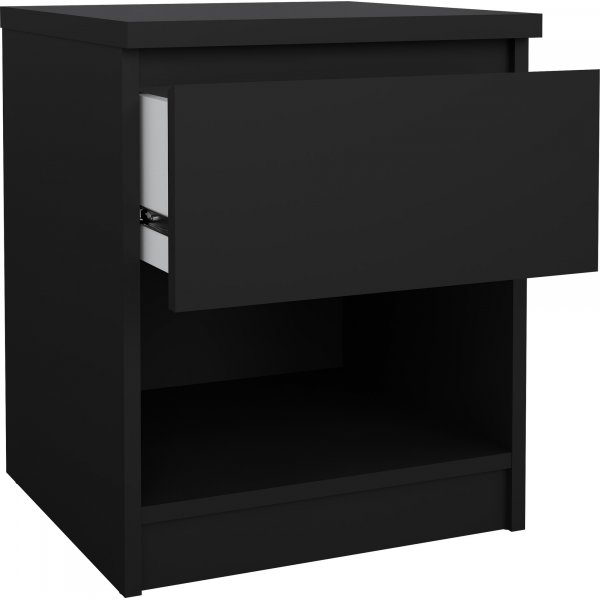 Naia sängbord 1 - Svart Naia sängbord 1 - Svart