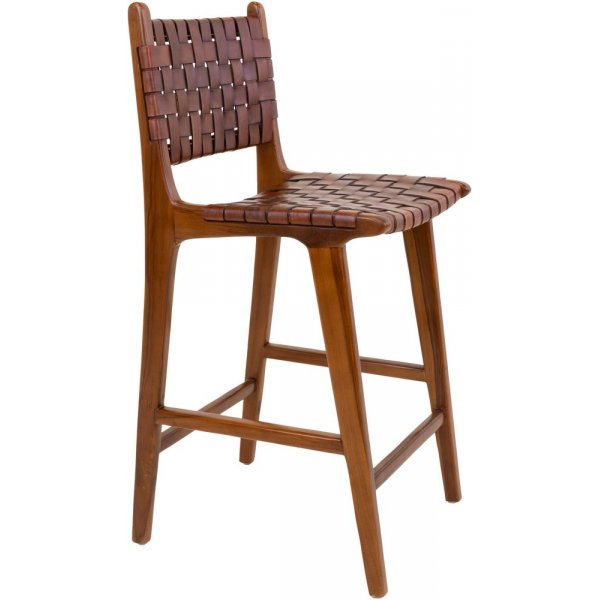 Tabouret de bar comptoir Perugia - Marron Tabouret de bar comptoir Perugia - Marron