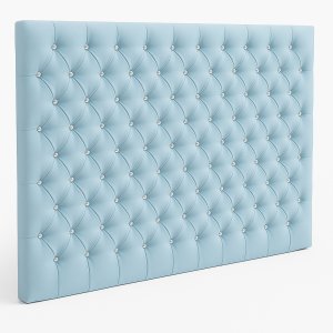 Nord sänggavel med diamantknappar 210 cm - Ljusblå Nord sänggavel med diamantknappar 210 cm - Ljusblå
