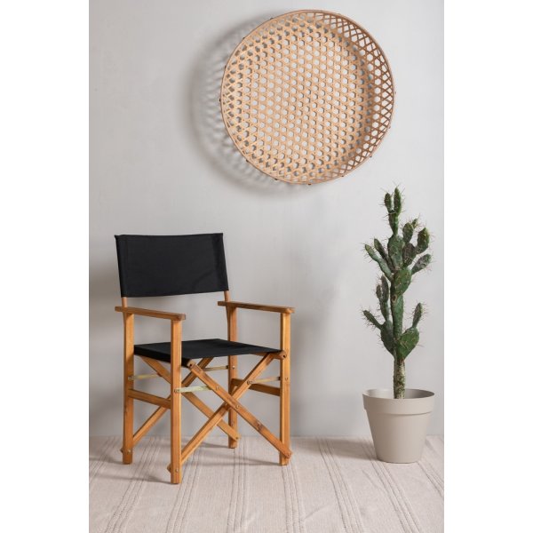 Chaise de salle  manger Marion - Noir/Naturel