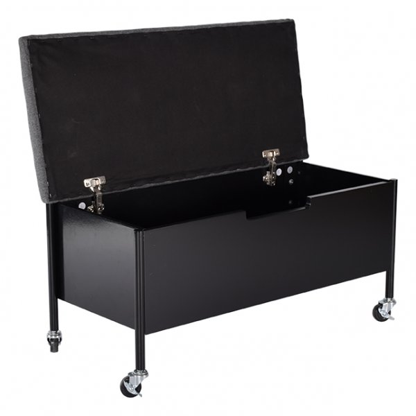 Sture sittbänk med förvaring 90 cm - svart Sture sittbänk med förvaring 90 cm - svart