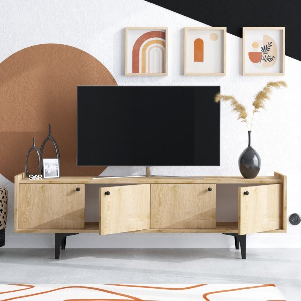 Chow mediabank - Saffier eiken Chow mediabank - Saffier eiken