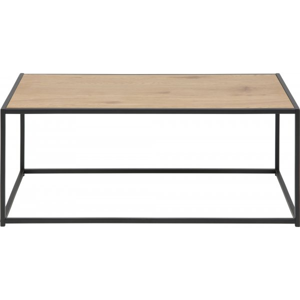 Table basse Seaford 100 cm - Chêne/noir Table basse Seaford 100 cm - Chêne/noir