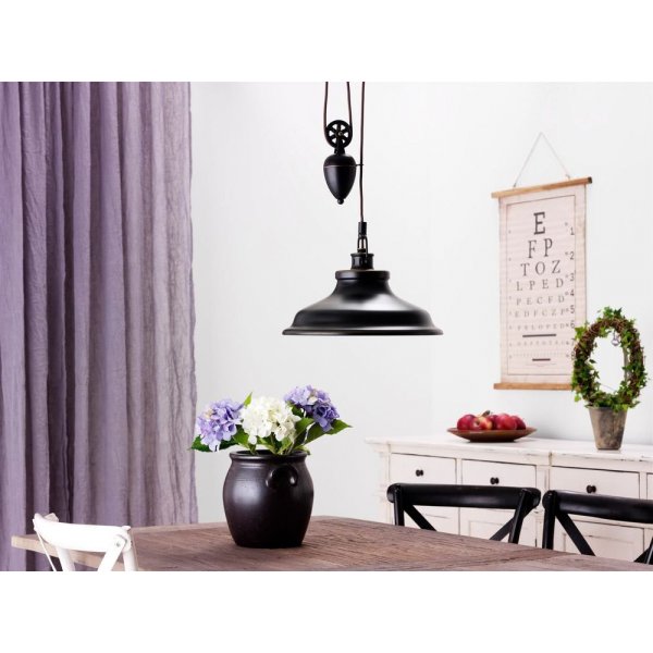 Plafonnier New Haven - Noir Plafonnier New Haven - Noir