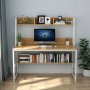 Majestic skrivbord Ek/vit - 120 x 60 cm