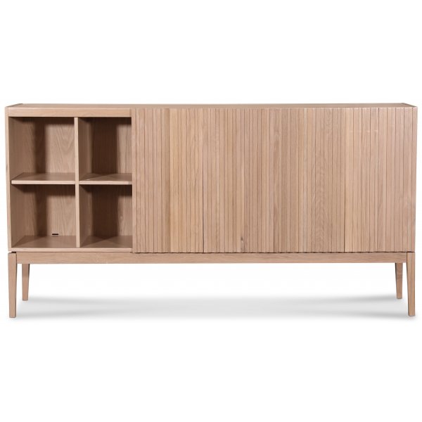 Nova sideboard med skjutdörrar - Whitewash Nova sideboard med skjutdörrar - Whitewash