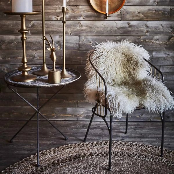 William karmstol - Svart / mässing William karmstol - Svart / mässing