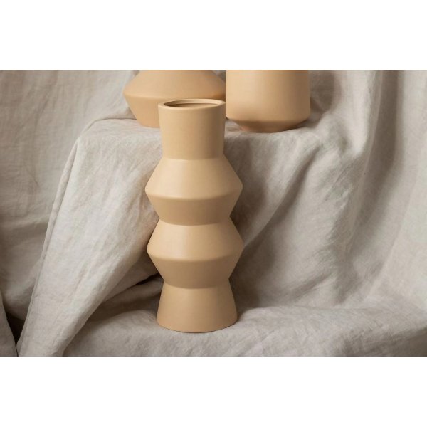 Vase Rolo - Beige