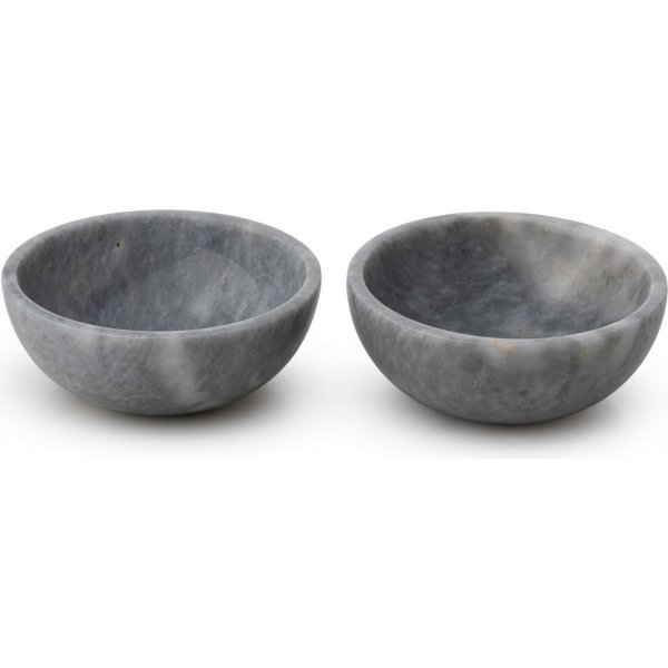 Skålar i grå marmor från Verona - 2 delar Skålar i grå marmor från Verona - 2 delar