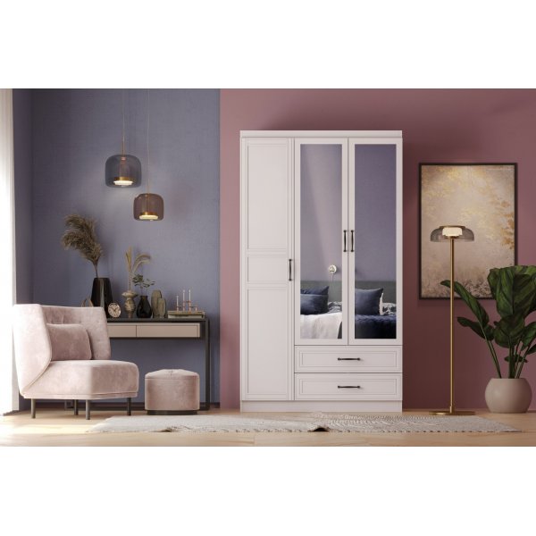 Armoire Henn 105 x 50 x 182 cm - Blanc