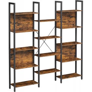 Bibliothque Nikita 158 x 166 cm - Marron/noir