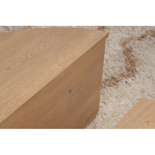 Orion soffbord 90 x 90 cm - Ek