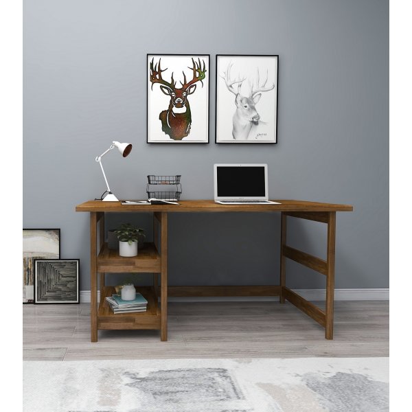 City skrivbord 120x55 cm - Valn�t