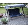 Hammock Bstad i furu - Gr lasering + Textilskydd fr mbler
