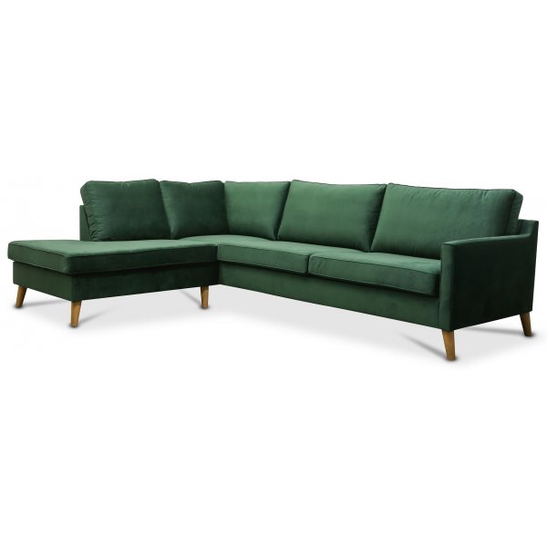 Blues XL soffa med ppet avslut vnster - Valfri frg