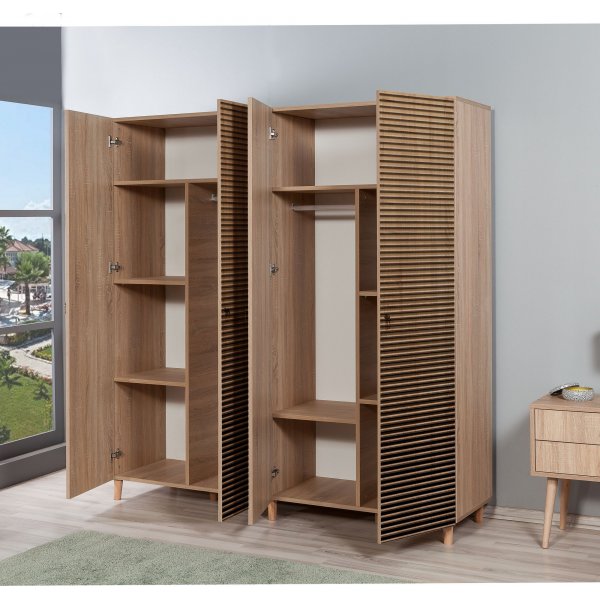 Armoire mode 180 cm - Chêne Sonoma Armoire mode 180 cm - Chêne Sonoma