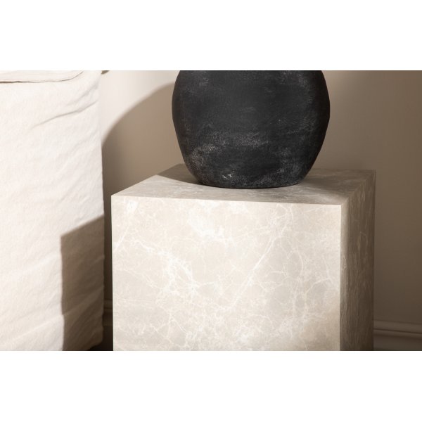 York Hoge salontafel 40 x 40 cm - Beige York Hoge salontafel 40 x 40 cm - Beige