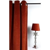 Velvet Gardinpar 240x140 cm - Rost Velvet Gardinpar 240x140 cm - Rost