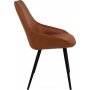 Chaise de salle  manger Louis - Marron