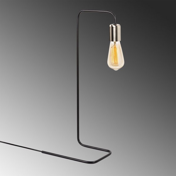 Lampe à poser Denge - Noir/nickel Lampe à poser Denge - Noir/nickel