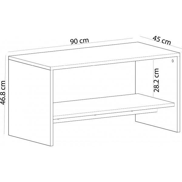Apollon soffbord 90 x 45 cm - Efes marmor
