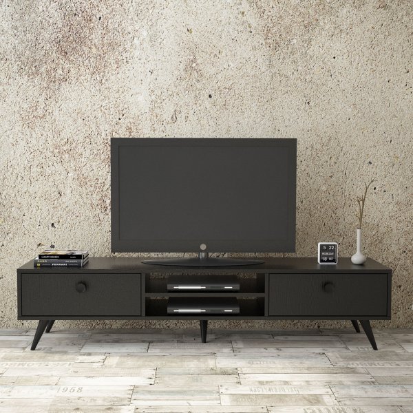 Vilamo TV-bänk - Svart Vilamo TV-bänk - Svart