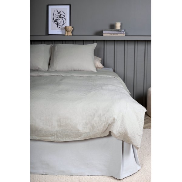 Ensemble de lit de jardin - Gris clair Ensemble de lit de jardin - Gris clair