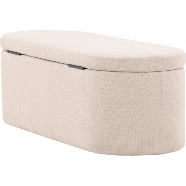 Pouf Potenza - Blanc cassé Pouf Potenza - Blanc cassé