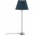 Lampe de table Kent - Ptrole/chrome - 58 cm