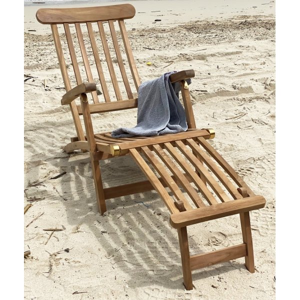Ligstoel massief teak - Saltö Ligstoel massief teak - Saltö