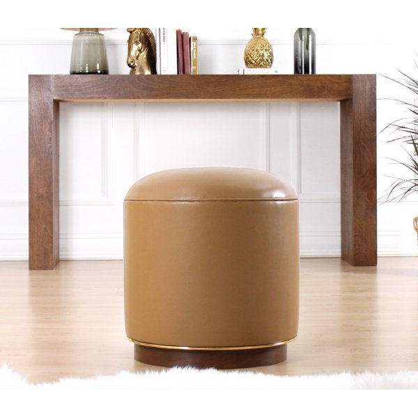 Pouf Milotte - Marron clair Pouf Milotte - Marron clair