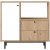 Armoire de cuisine Royce 1 - Chne/blanc