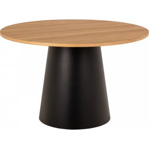 Table  manger Soli 120 cm - Chne/noir