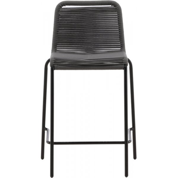 Lindos barstol - Svart/Mörkgrå Lindos barstol - Svart/Mörkgrå